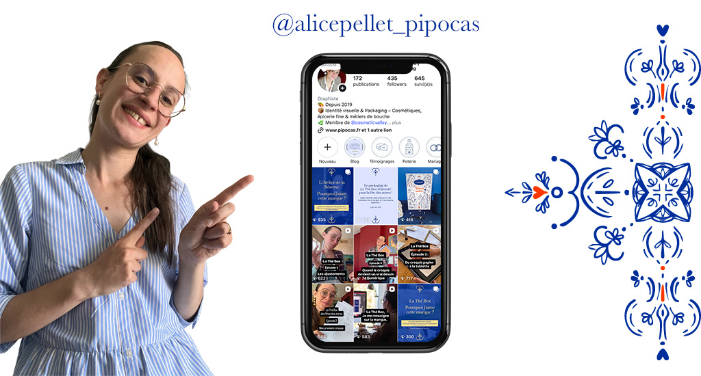 Mon instagram @alicepellet_pipocas